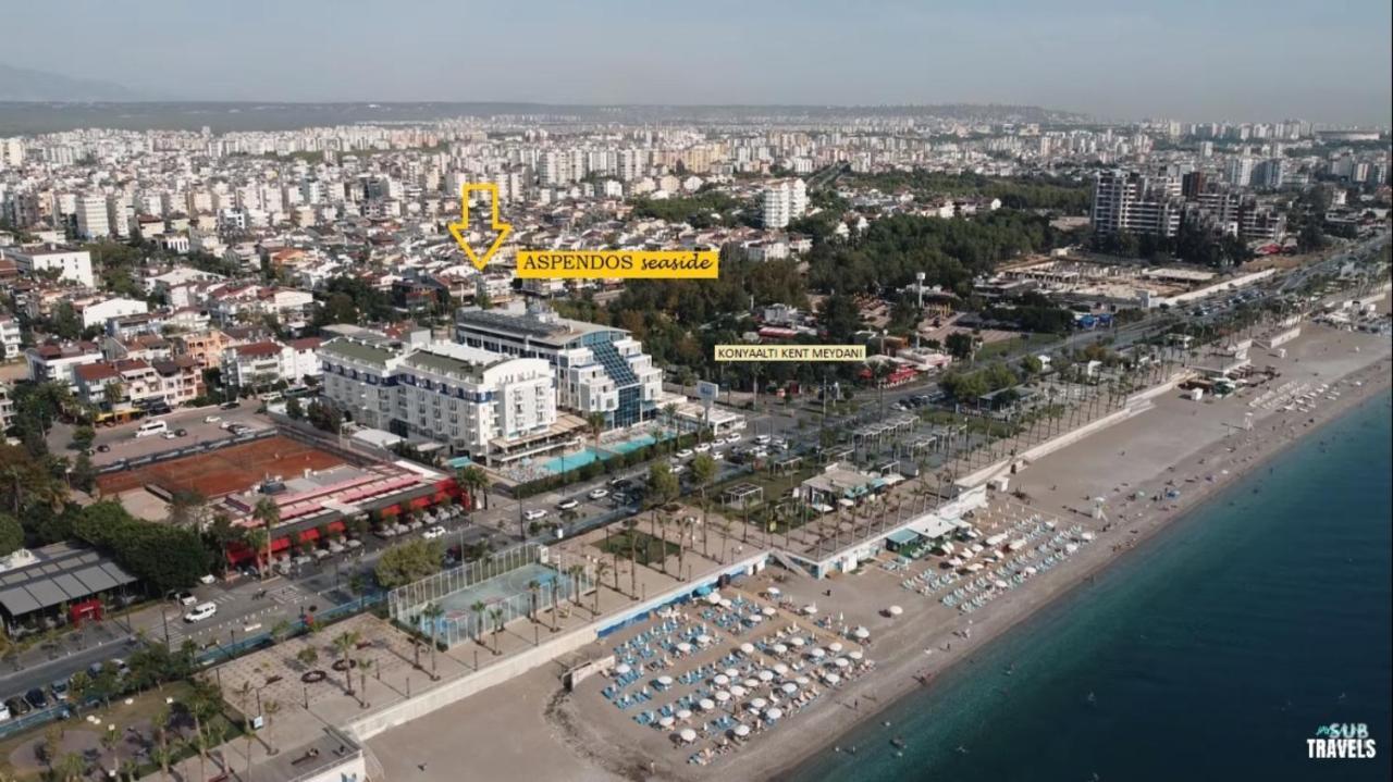 Aspendos Seaside Aparthotel Antalya Ngoại thất bức ảnh