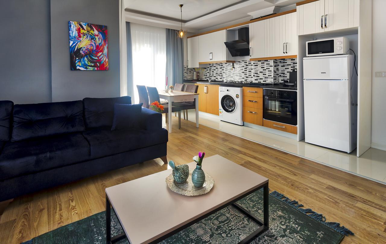 Aspendos Seaside Aparthotel Antalya Ngoại thất bức ảnh